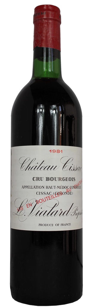 Chateau Cissac 1981 Bourgeois Haut Medoc | Vintage Wine and Port